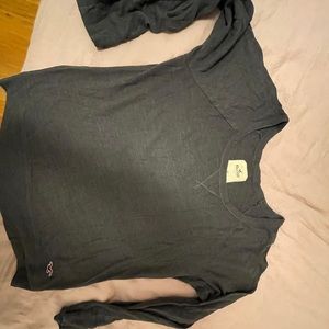Hollister wide/off- shoulder sweatshirt